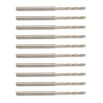2.35mm Shank Mini Drill Bit Set 10 Pieces Twist Drill DIY Kit Metal Alloy Engraving Drill Bits Hole Drilling Tools