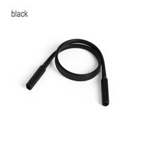 Holder Band Sports Cord Silicone Eyeglasses Straps Sunglasses String Ropes Glasses Chain Anti Slip juoda