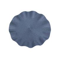 Handwoven Round Placemat Waterproof Heat-Resistant Table Mat for Dining Non-Slip Rustic Kitchen Decor for Home Restaurant