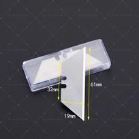 Heavy Duty Utility Knife Multifunctional Stainless Steel Knife Craft Cutter with Ruler Scale Cardboard Cartons Paper Knife Small