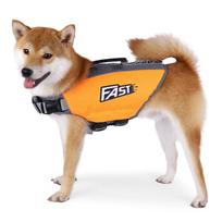 Dog Life Jacket,Dog Life Vest,Reflective Puppy Lifejacket with Buoyancy and Rescue Handle, Adjustable Safety Dogs Floating Vests S