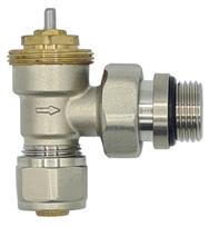 1/2  Angle Thermostatic Valve For Pex Pipes
