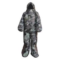 Sleeping Bag Ergonomics Folding Windproof Outdoor Camping Filling Sleeping Portable Hollow Cotton Sleeping Bag M