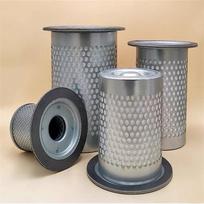 Sraigtinio oro kompresoriaus alyvos ir dujų separatorius su integruotu filtravimo elementu flange115 OD90 H135