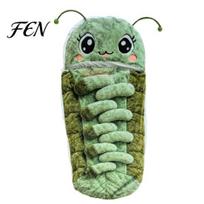 Soft Padded Sleep Sack Funny Caterpillar Sleeping Bag, Wearable Hugging Cocoon Lounger, Full Body Bag Wrap, Cozy for Naps Reading Dorm Travel