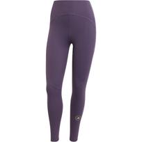 Adidas Stella McCartney Aeroready Truestrength Comfortable High-Waisted Tight 3/4 Sports Pants Women bottoms Shadow-Purple IW6377 S