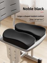 Travel Seat Cushion Memory Foam U-Shaped Pillow for Chair Cushion Pad Car Office Hip Support Massage Orthopedic Pillow 37x34cm