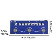 Cube Baby Bass Pro procesorius | 9 AMP/IR simuliacijos su Dly/Rvb/MOD FX grandine | 48 kHz USB-C sąsaja ir DAW sinchronizacija + didelės raiškos garsas mėlyna
