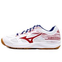 Mizuno Sky Blaster 2 Shock Absorbing Non-Slip Durable Low-Top Badminton Shoes Unisex Shoes White Red 71GA204503 43
