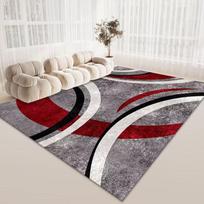 Geometric Carpet for Living Room Nordic Abstract Home Decor Sofa Table Large Area Rugs Bedroom Children's Crawling Anti-slip Mat 60*90cm