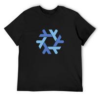 Nixos logo T-Shirt quick drying topping Personalized t-shirt t shirts for men S juoda