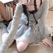 Japanese Soft Ballet Girl Style High-waisted Versatile Strap A-line Short Skirt New Spring Summer Style S