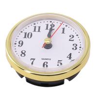 Accessories Quartz Clock Insert Gold Colored Trim Parts Replacement auksinė