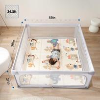 Indoor Baby Playpen Safety Fence for Living Room