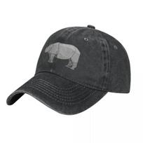 GREATER ONEHORNED RHINO Cowboy Hat Hat Luxury Brand Luxury Brand Mens Hats Womens