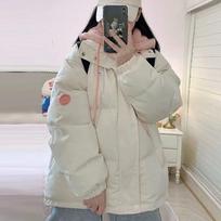 Influencer-Favorite Couple's Style Cotton Jacket/Coat, Autumn/Winter, Fake Two-Piece Design 2025, In Stock for Bulk Orders XL