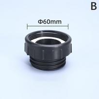 Hot Sale IBC Tank Adapter for Schutz Valve 62mm Fine thread to 60mm Coarse thread fittings Garden water tank Connector