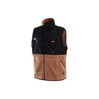 Air Jordan Jumpman Fleece Vest 'Black Brown' Men's DX6598-256 M