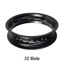 2.15x12 12  Universal Motorcycle Wheel Rims 36H Black Steel Rims for 50cc-125cc Pit Bike Dirt Bike ATV Scooter E-Bike Scooter Re