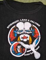 Emerson Lake  Palmer Black T Shirt Size S M L 2345XL Gifl L