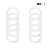 10Pcs Silicone Replacement Gasket Airtight Rubber Seals Rings Leak-Proof Canning Seals For Glass Clip Jars Storage Containers balta