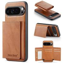 Cards Bag Leather Wallet Case for Google Pixel 10 10Pro 9 9A 9Pro XL 8 8A 8Pro 7 7A 7Pro Magnetic Phone Case  Kickstand Google Pixel 7