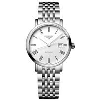 LONGINES Boya serijos automatinis mechaninis laikrodis 30 metrų atsparumas vandeniui kasdienis baltas ciferblatas nerūdijančio plieno korpusas nerūdijančio plieno apyrankė L4.310.4.18.6 balta