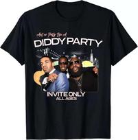 Aint No Party Like A Diddy Party Rap Unisex T-Shirt S įvairiaspalvis