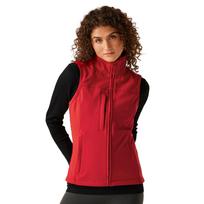 Regatta Womens/Ladies Flux Softshell Gilet 20 UK raudona