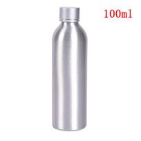 50/100/120/150/250Ml aliuminio losjono buteliukas metalinių tuščių butelių talpyklų įrankis 100ml gray