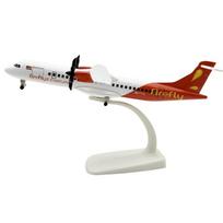 1/400 ATR Plane Airplane Model Aircraft 20cm Firefly ART Diecast Metal Alloy Collection Gift Children Toy Halloween Gift raudona/balta