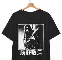 Keiji Haino T-Shirt Japanoise Experimental Rock Fushitsusha Avant-Garde Music Unisex T-Shirt XL