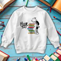 Dienoraštis nevykėlio Džefo Kīnėjaus Vyriškas Pasaulio knygos dienos megztinis Džemperis Kostiumas 1#WBD 3XL