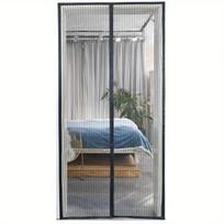 Heavy-Duty Magnetic Screen Door - Self-Sealing, Hands-Free Mesh for Insect Protection, Pet & Youngsters Friendly juoda