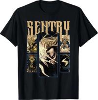 Marvel Comics Retro Classic Sentry Multiple Panel Shot T-Shirt 4XL