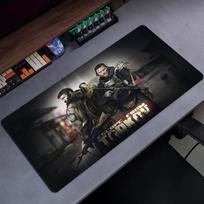 Escape From Tarkov Gaming Mouse Pad Non-Slip Rubber Base Stitched Edges for Office Computer Keyboard Laptop Desk 30x60cm with edge