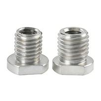 2Pcs Stainless Steel Angles Grinders Adapter Screws M10 To M14 And M16 Thread Adapter For Various Power Tool 1
