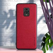 Textile Case for Xiaomi Redmi Note 9 9S 8 Pro 7 Pro Soft TPU around edge Hard PC 3in1 material Redmi Note 7