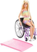 Barbie Fashionista Colorful Romper Doll with Wheelchair HJT13 (Ages 3+)