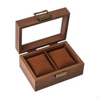 Box, Watch Display And Storage with Soft Cushion, Elegant Multifunctional, Dust-resistant, 2 Slot