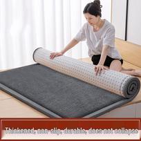 Elektrinė šildoma tatami kilimėlis tamsiai pilka spalva