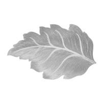 Heat Resistant Placemat PVC Leaf for Dining Table Mat Anti-scald Water Cup