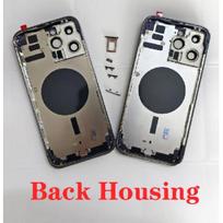 For iPhone 14 Pro Max 13 Mini 12 Pro max 11 SE3 OEM Back Housing Cover Battery Door Rear Chassis Middl Frame With Back Glass 11 juoda