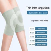 Lightweight Nylon Knee Warmers: Windproof, Air-Conditioned Room-Ready, Ideal for Seniors X-Large