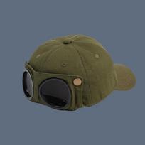 Hip Hop Urban Street Style Aviator Hat With Sunglasses For Men Women Fashion Glasses Bonnet Summer Outdoor Sun Visors Fashion Punk Baseball Cap Adjustable