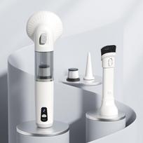 Pet Hair Remover: Efficient Cat & Dog Hair Suction Device white