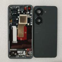 Full Phone Housing For Asus Zenfone 9 AI2202 Metal Middle Frame Plate + Battery Cover Rear Door Housing Replacement Parts juoda