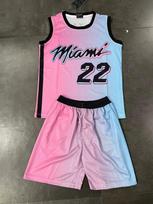 Heat No. 22 Children'S Basketball Clothing Kindergarten Performance Clothing Competition Clothing Set 3Xs-2Xl 3XS/100