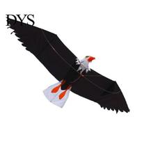 Flying 2m Kite Huge Eagle Novelty Plaid Cloth Toy with String Handle Kites for Kid Children's Toys Eagle