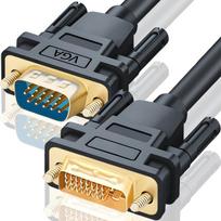 Kabelis DVI-I 24+5 Dual Link – VGA D-Sub, 1,4 m, 1080p